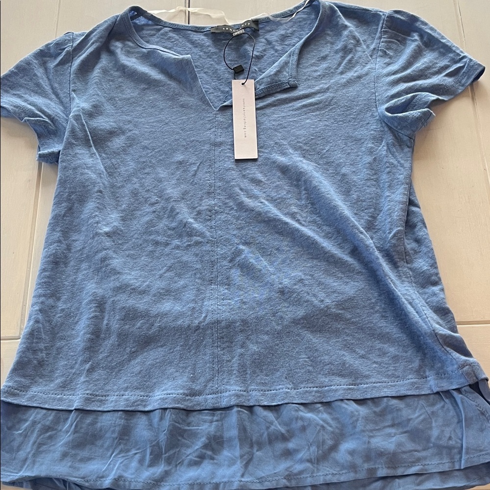 Sanctuary/Babydoll type top/Blue/XXS/NWT